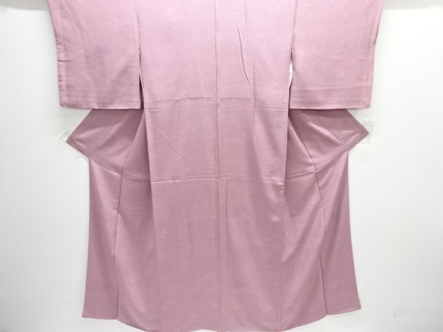 屋敷に花模様江戸小紋着物